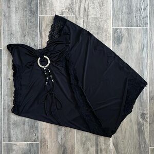 Shirley Of Hollywood Vintage Strapless Slip Dress